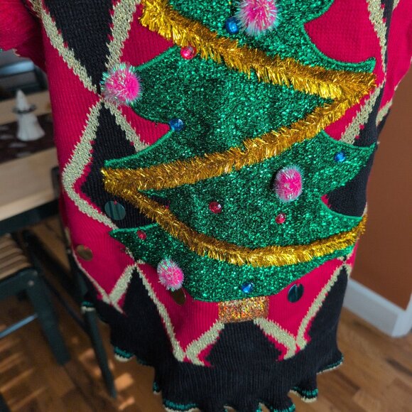 Blizzard Bay Ugly Christmas Sweater NWT Sz L - Picture 3 of 10
